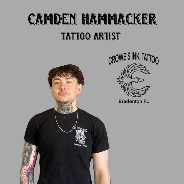 Camden Hammacker, tattoo artist