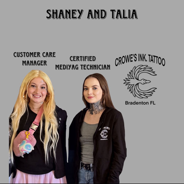 Shaney and Talia are an important part of the Crowe's team