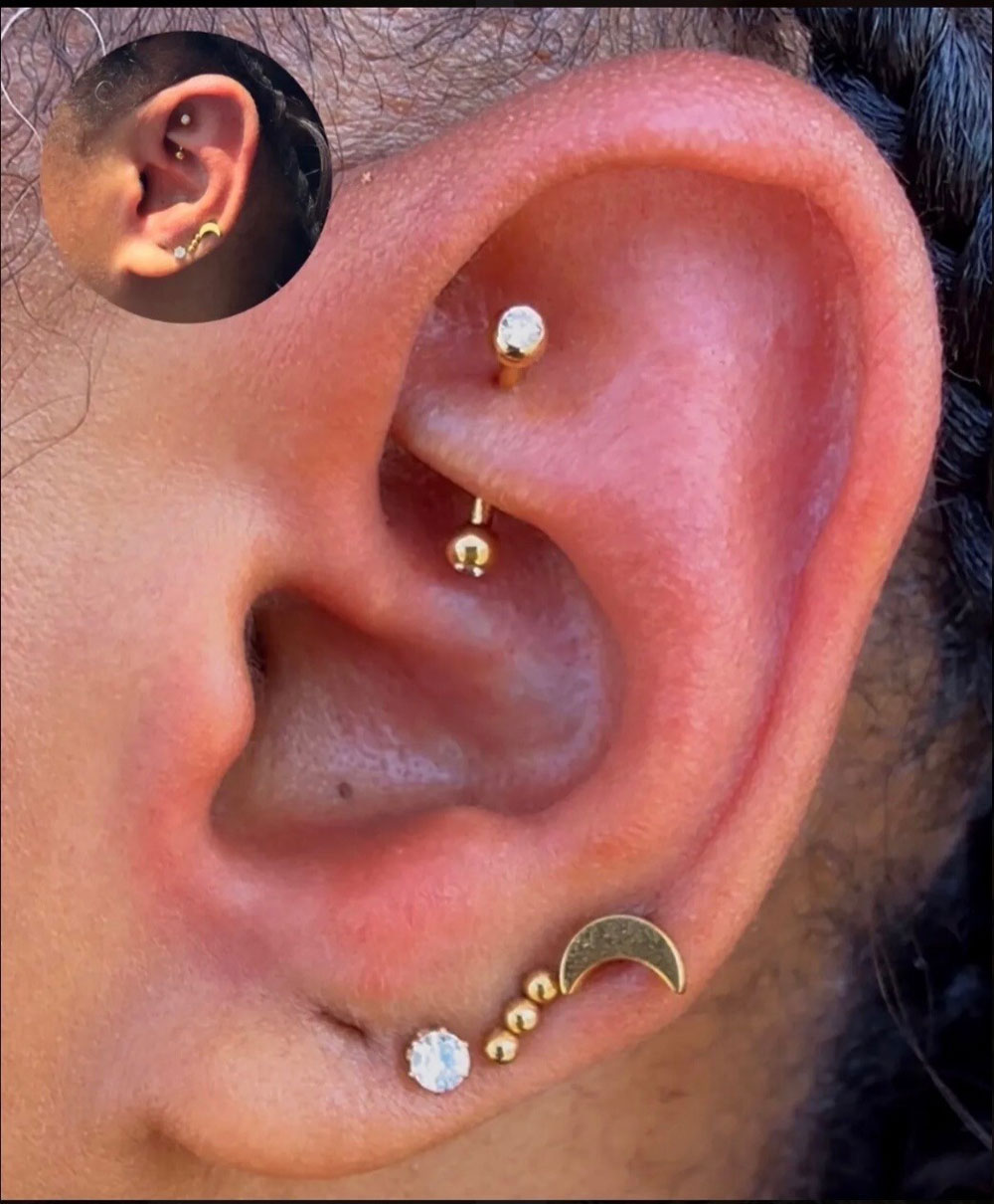 Certified Professional Piercing at out Studio